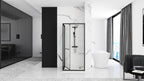 Zuhanykabin Rea Space In Black 80x100 Zuhanytálca Nélkül 6