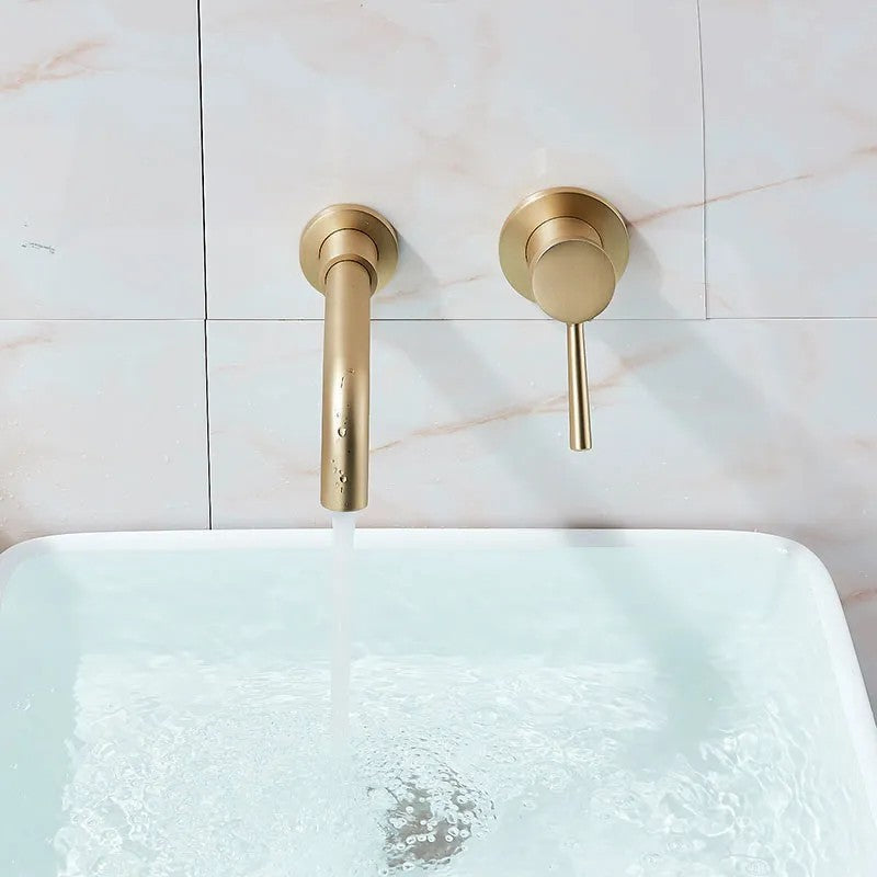 Falra Szerelhető Csaptelep Rea Lungo Long Gold Brush + Box 6
