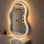 LED Tükör UNO DOUBLE 80x55 Cm 6