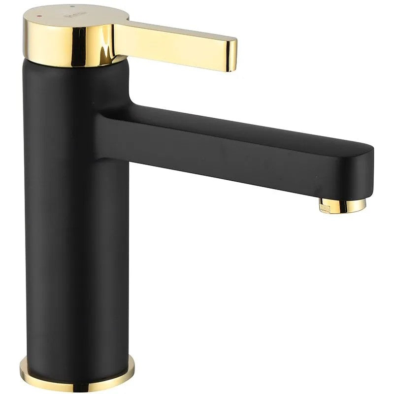 Fürdőszobai Csaptelep REA Polo Black Gold Low 6