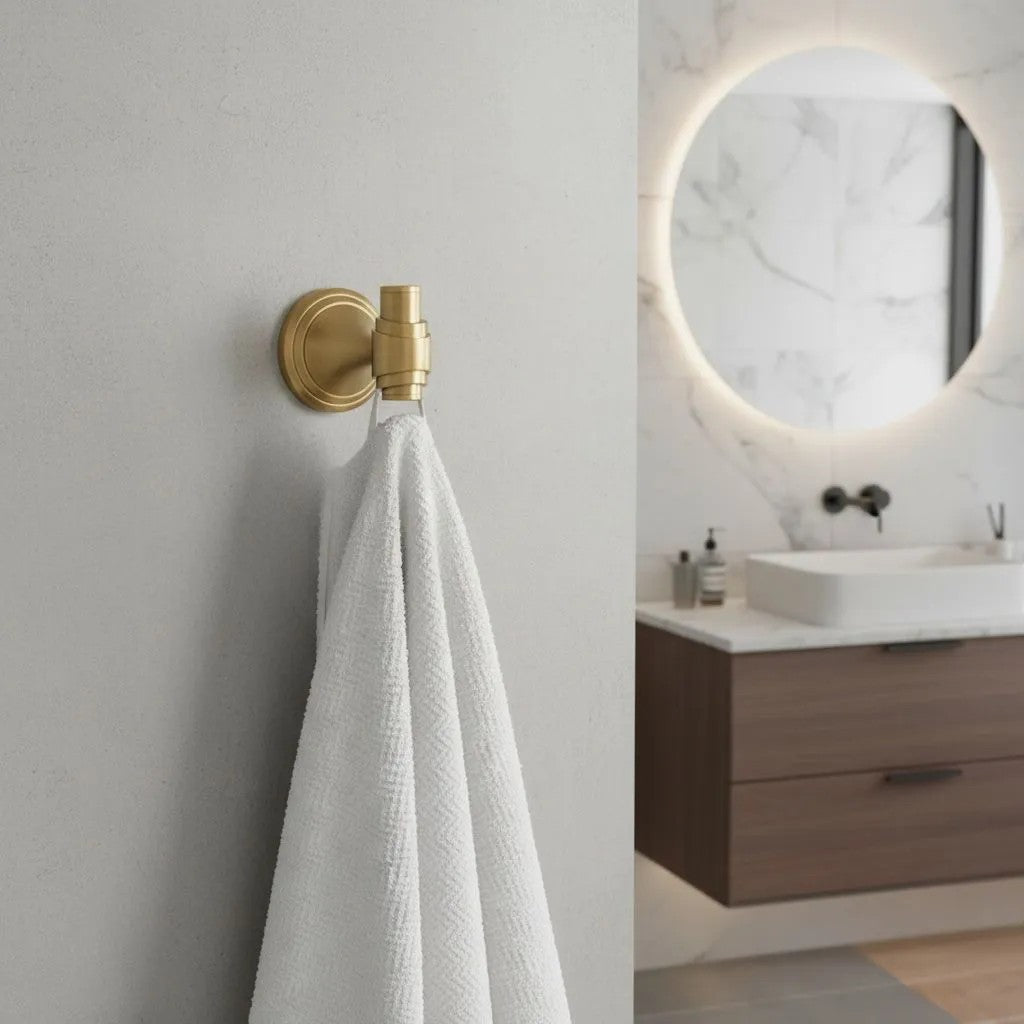 Fürdőszobai Akasztó 1609 Aristo Brushed Gold 6