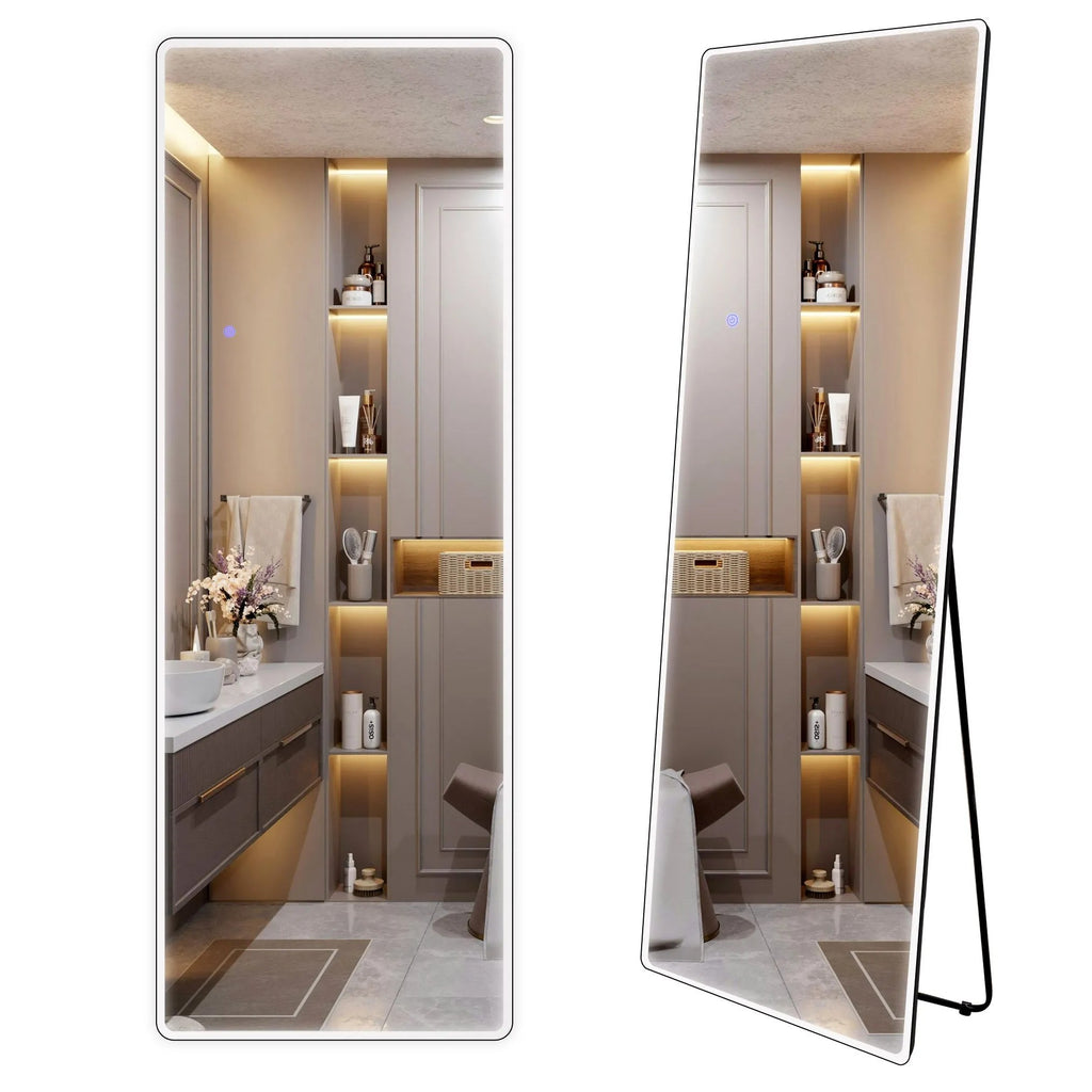 Tükör LED Classico 50x160cm Black 6