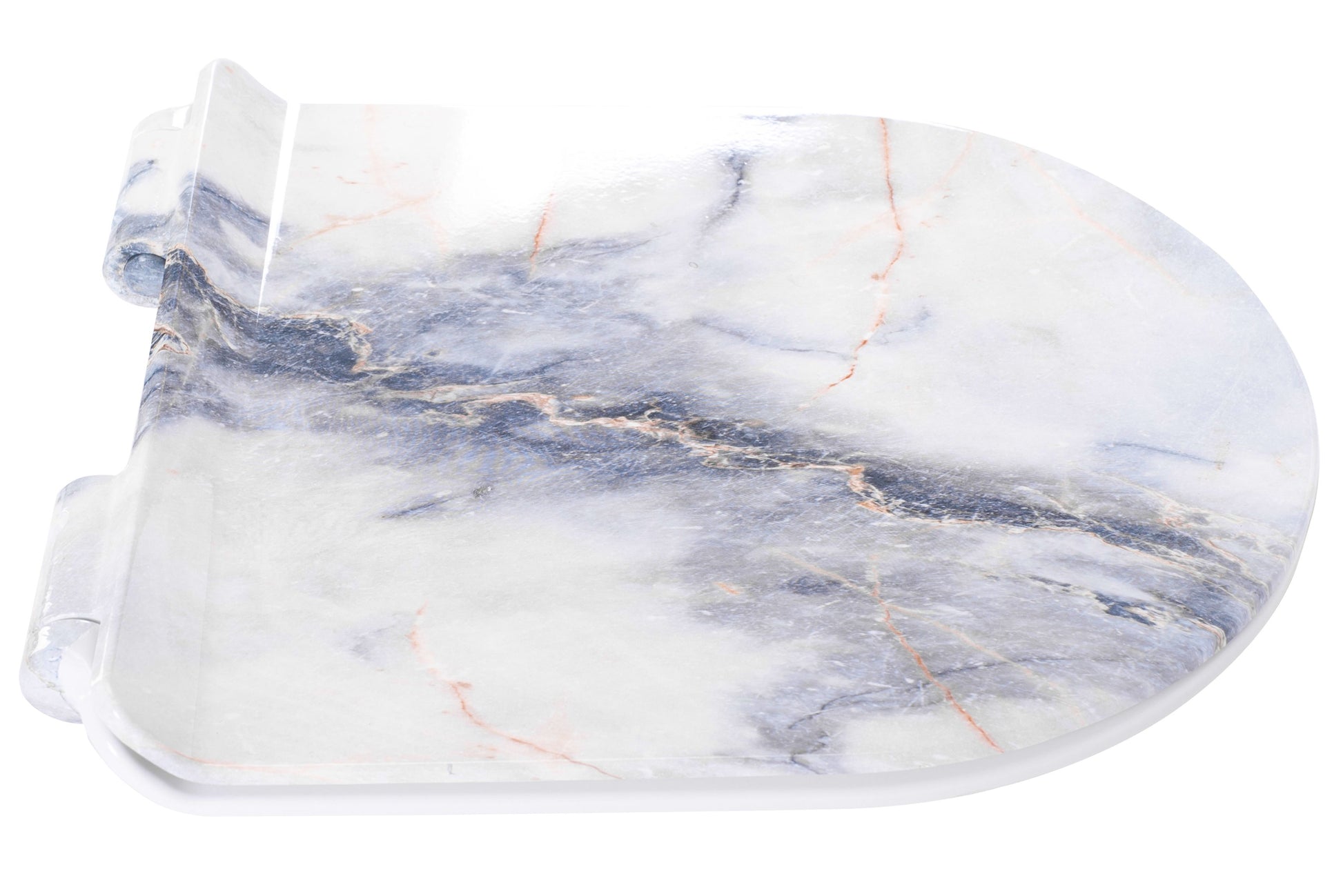 Slow-closing Toilet Seat Carlo Granit Shiny Duroplast Slim 3