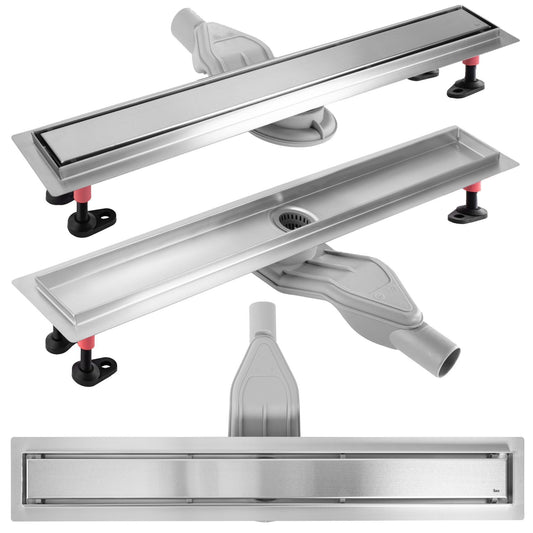 Zuhanylefolyó Rea Neox Superflow Brush Nickel 90 1