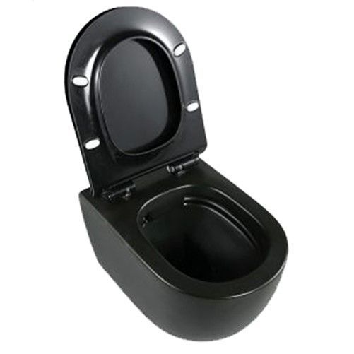 Wc Csésze Calani Loyd Slim Black 3