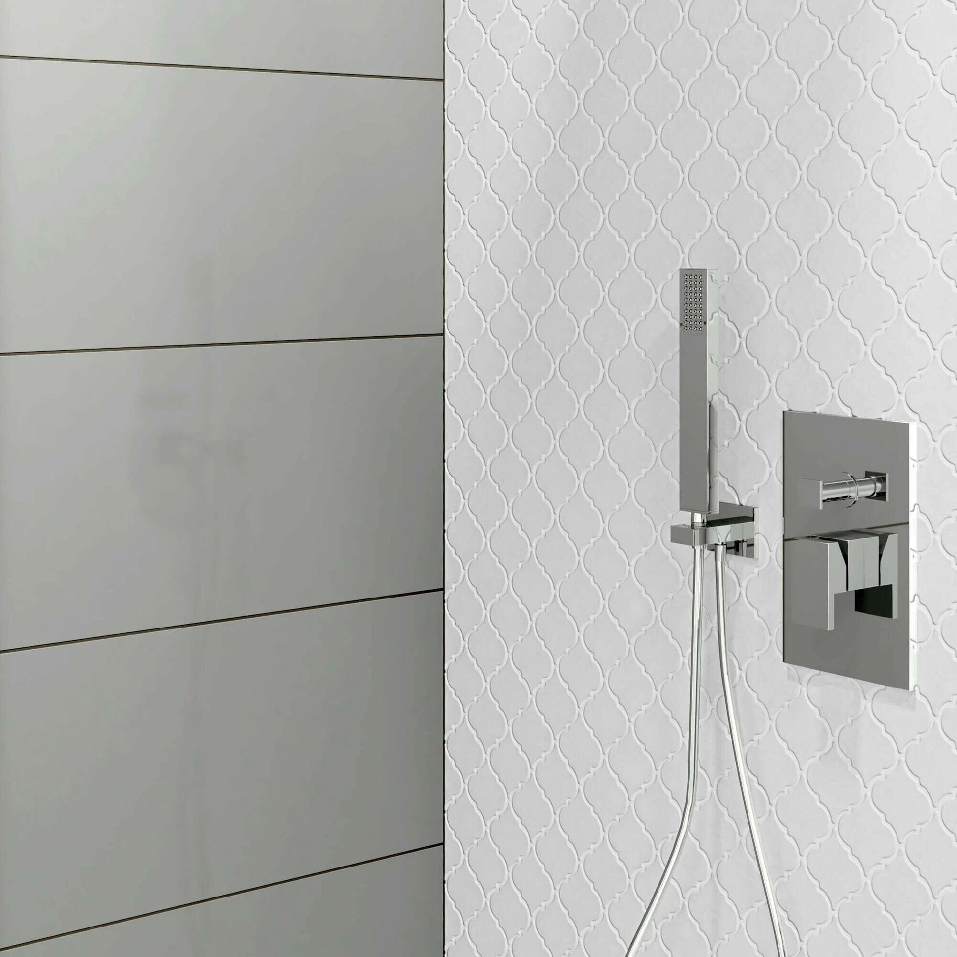 Mozaik Dekorcsempe Maroco 322159 White 9