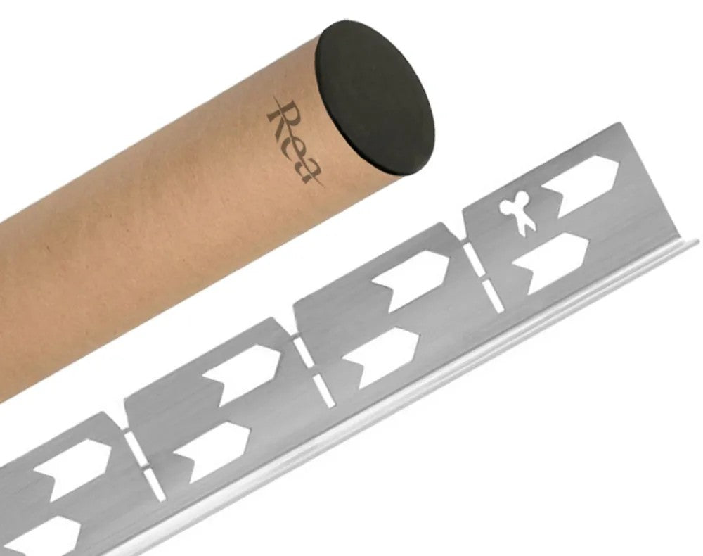 Lejtéskialakító Szegély Épített Zuhanyhoz 120cm Brush Nickel Bal 7