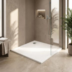 Zuhanytálca Savoy White 90x90 Szálcsiszolt Arany Fedél 7