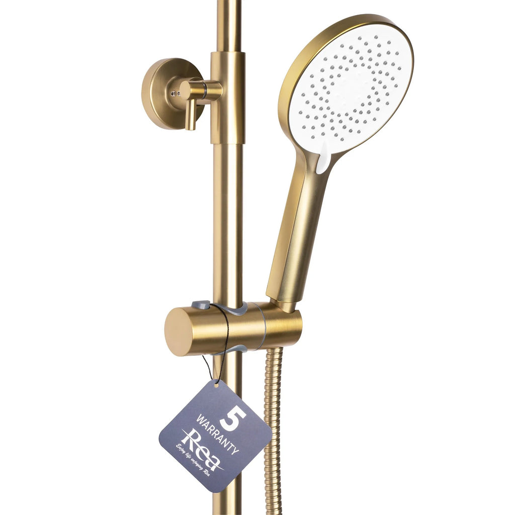 Zuhanyszett REA AVALON GOLD BRUSH 7