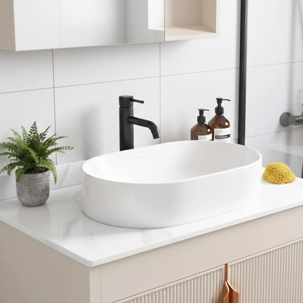 Fürdőszobabútor Szett Pulttal Modo 60cm Beige 7