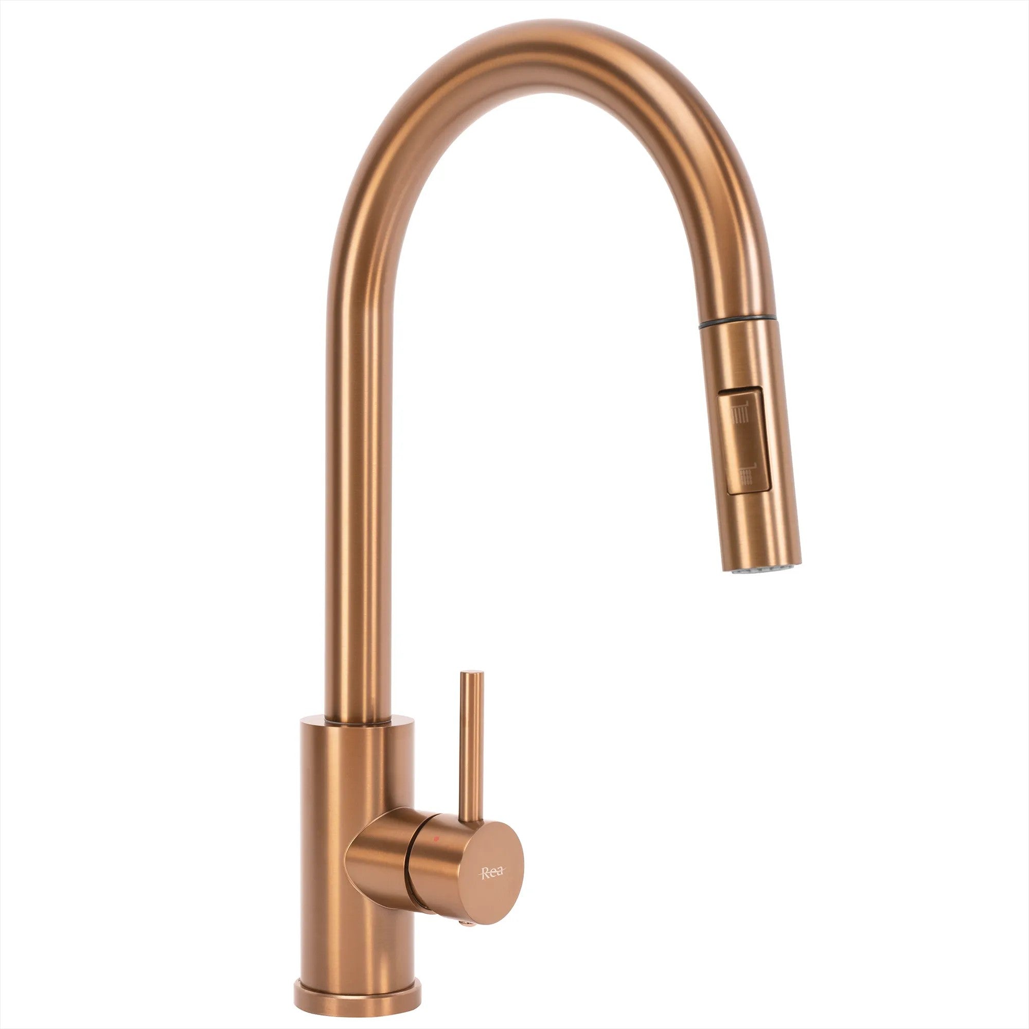 Acél Mosogatótálca Fin BRUSH COPPER Konyhai Csaptelep Nélkül 7