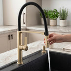 Konyhai Csaptelep REA Lago Brush Gold 7