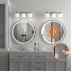 LED Tükör 60cm MMJ BRUSH SILVER 7