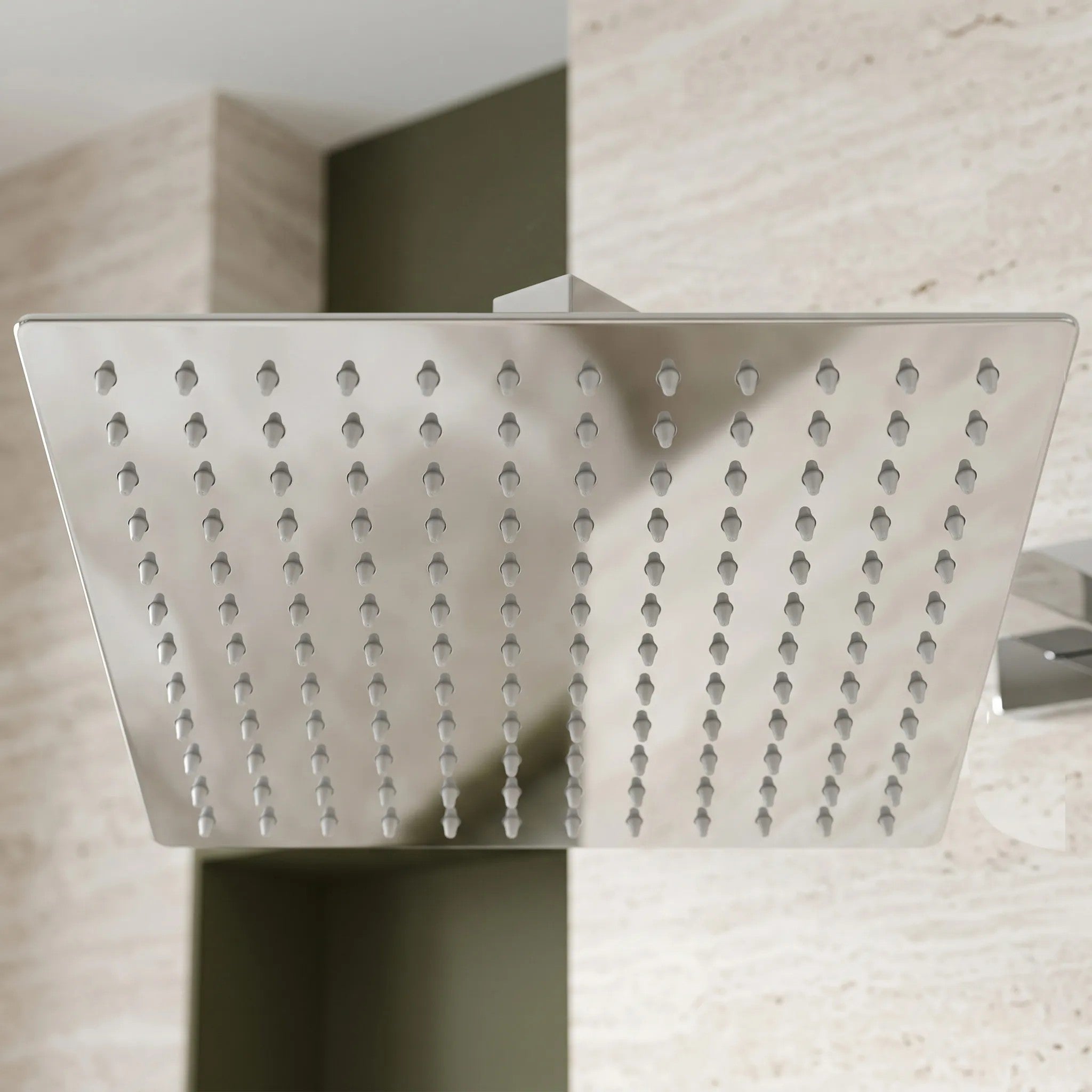 Négyzet Alakú Zuhanyfej REA JS-P015 30cm Chrome 7