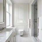 Beépíthető WC Tartókeret Szett Slim 024N T White Glass Nyomólappal 7