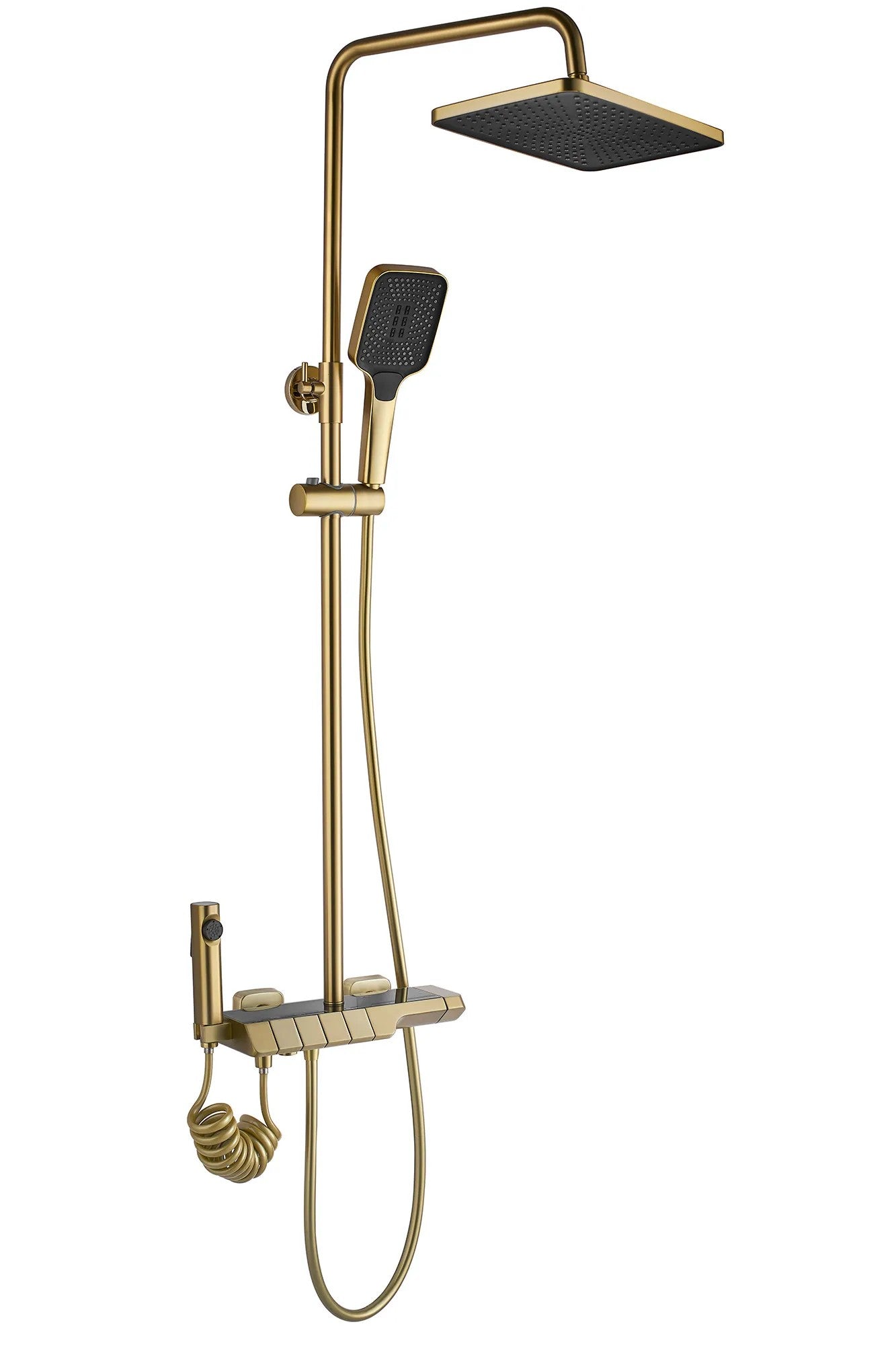 Zuhanyszett Termosztátos REA ROB Gold Brush 7