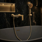 Fürdőkád Csaptelep PREMIUM REA Prime Gold Brush 7