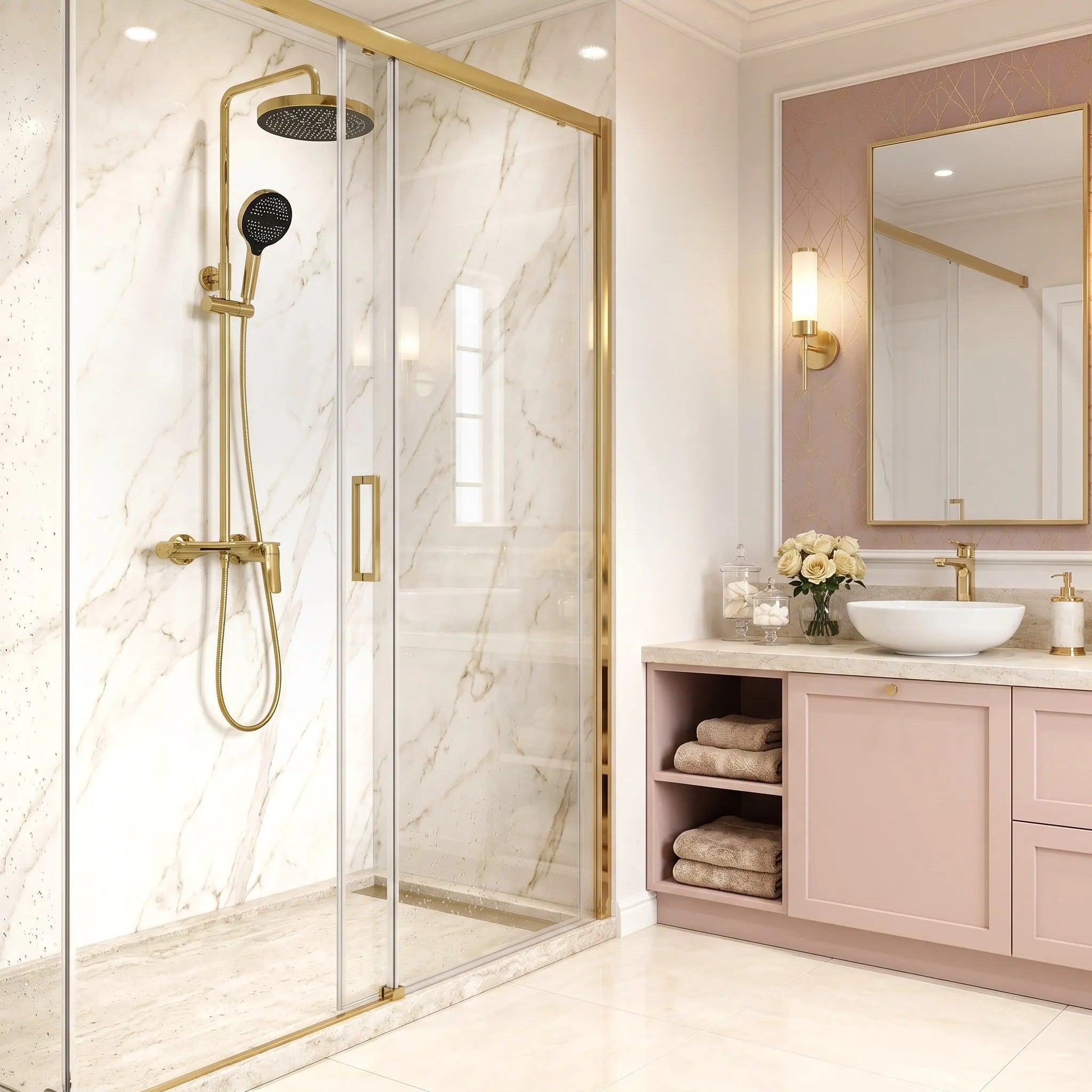 Zuhanyszett Rea Vision Gold 7