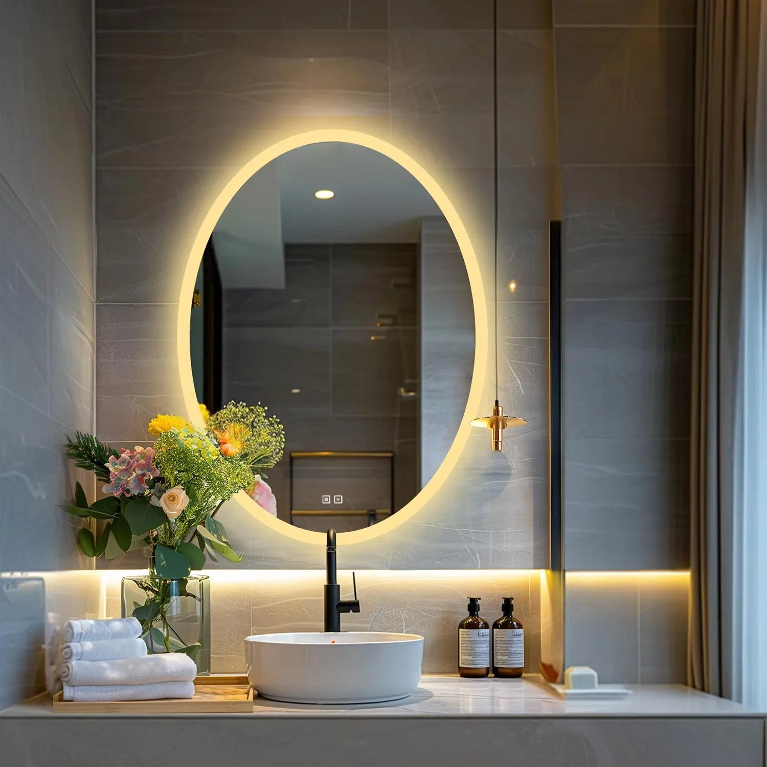 LED Tükör 60x80cm WWA 7