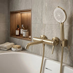 Fürdőkád Csaptelep Rivo Brush Gold 7