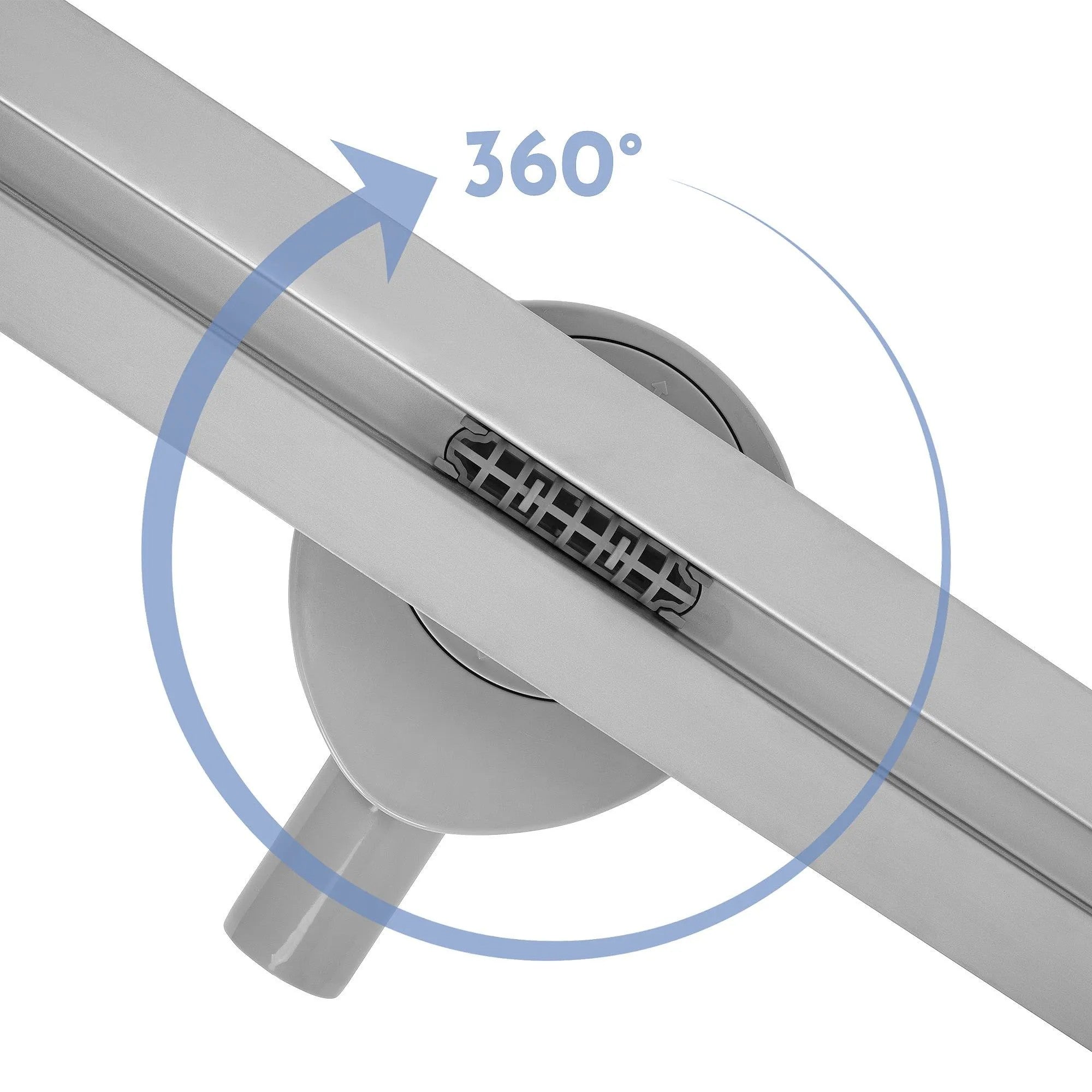 Lineáris Lefolyó Rea FILO Nickel Brush 60 7