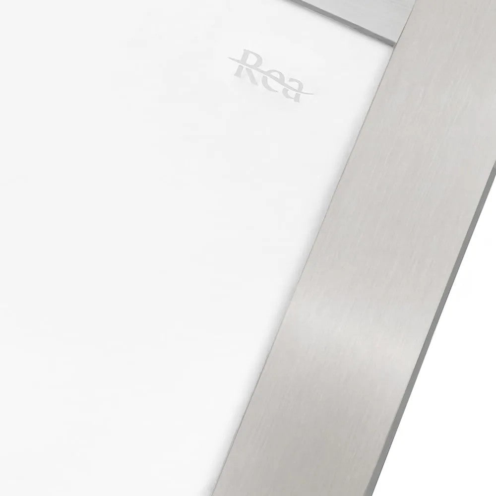 Zuhanykabin Rea City 80x100 Nickel Brush Fehér Savoy Zuhanytálcával 7
