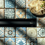 Lineáris Lefolyó Neox Slim Pro Black 50 7