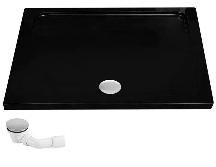 Zuhanykabin Rea Fargo 100x80 Balck Mat Zuhanytálca Nélkül 7