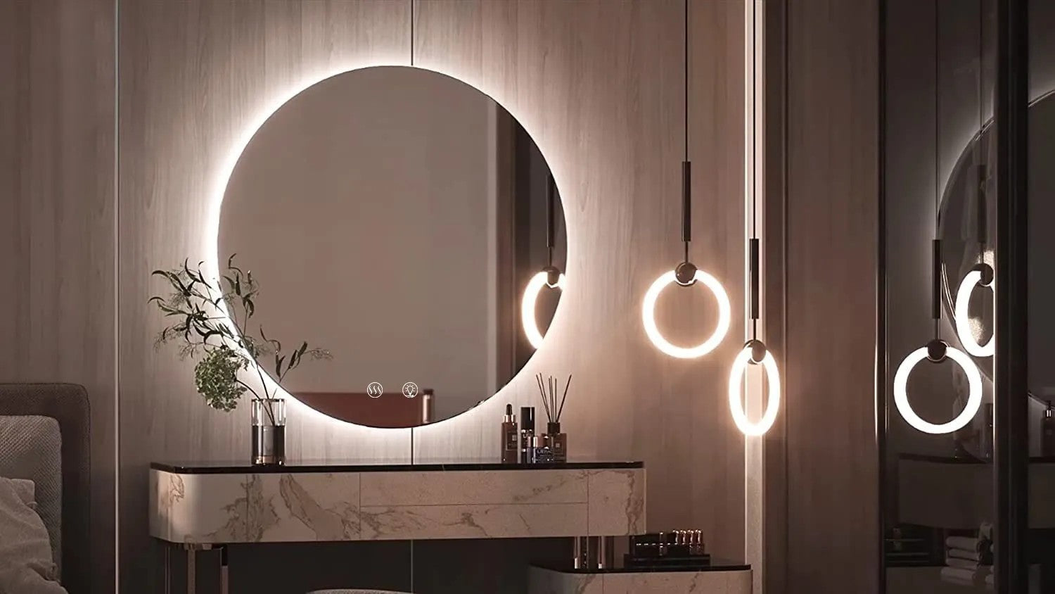 LED Tükör 100cm HZJ100 7