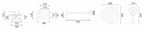Rejtett Zuhanyszett Rea Verso BRUSH GOLD BOX 7