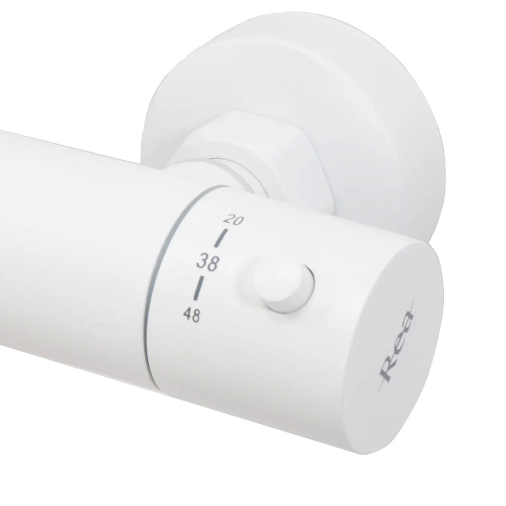 Termosztátos Zuhanyszett Rea Lungo White Matt 7