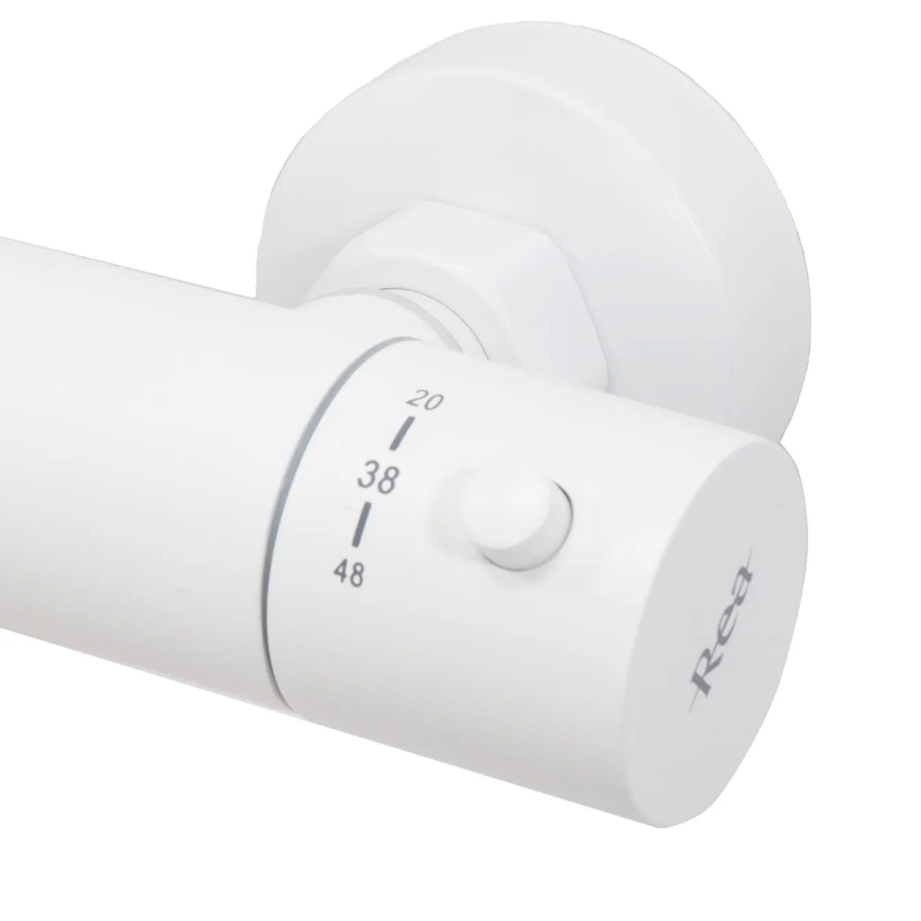 Termosztátos Zuhanyszett Rea Lungo White Matt 7