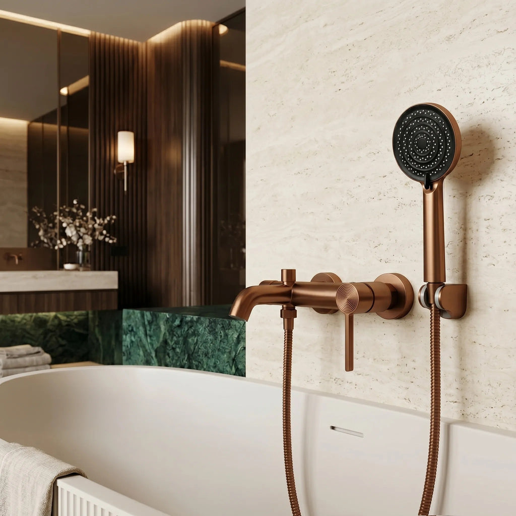 Fürdőkád Csaptelep Rea Foster Brush Copper 7