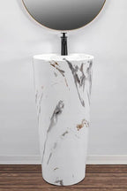 Szabadon Álló Mosdó REA Blanka Marble Marmur 7