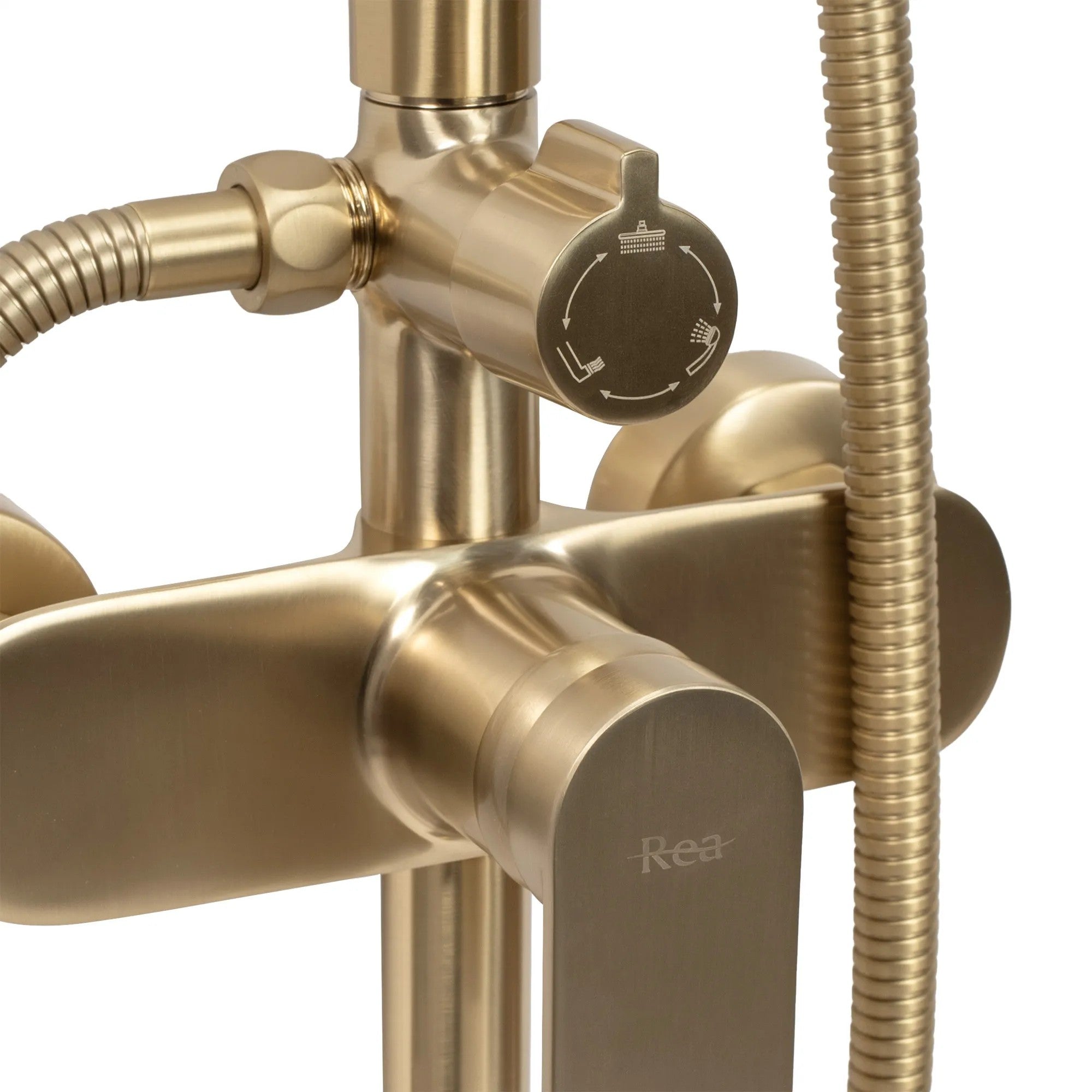 Zuhanyszett Rea VERSO BRUSHED GOLD 7