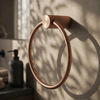 Fürdőszobai Akasztó Ring 64106 SOLO Brush Copper 7