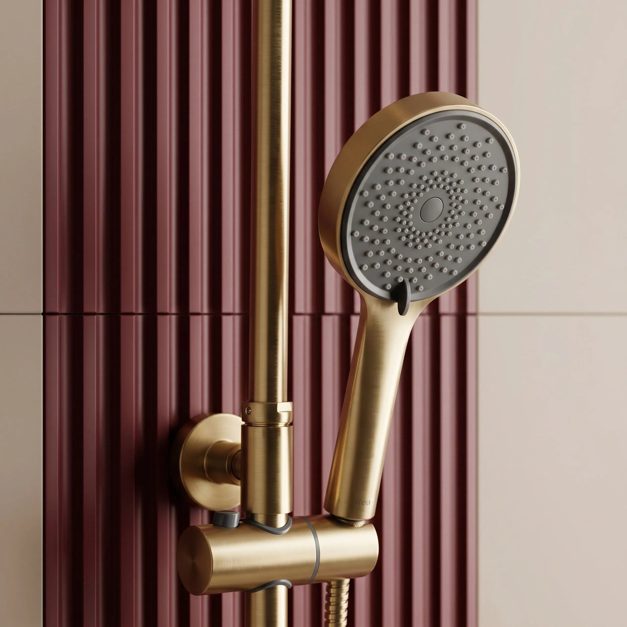 Zuhanyszett Rea Avanti Brush Gold 7
