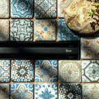 Lineáris Lefolyó Neox Slim Pro Black 80 7
