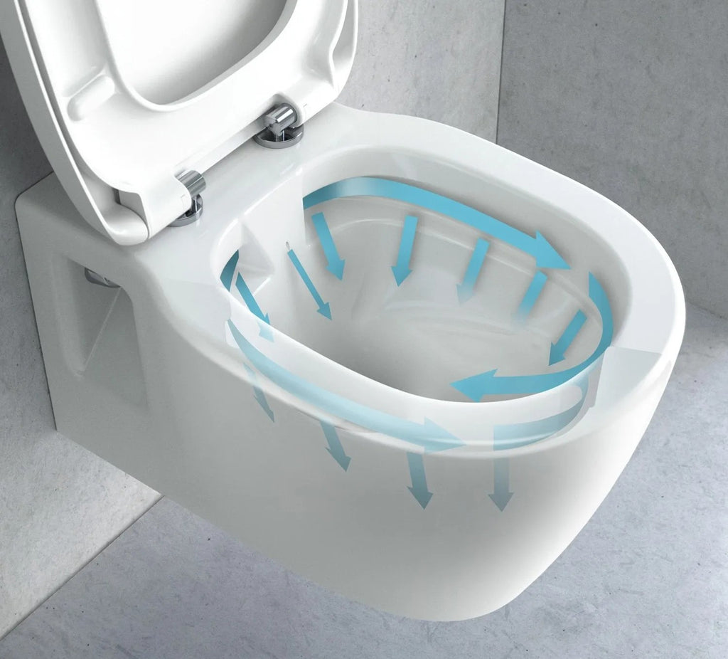 Felfüggesztett WC-csésze Rea Carter Rimless 7