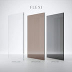 Zuhanyfal Rea Flexi Grey / Black 120 7