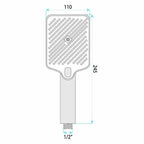 Rea JS-031 BRUSH COPPER Zuhanyfej 7