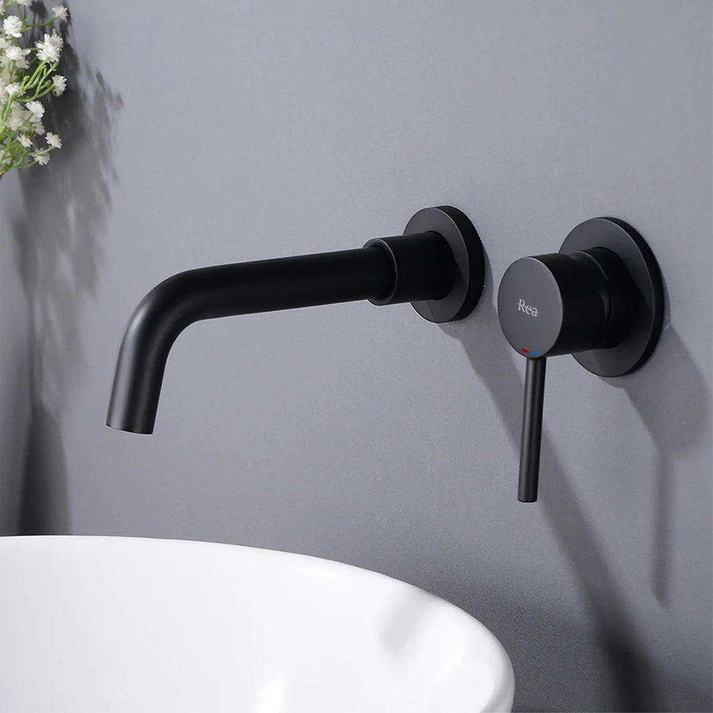 Falra Szerelhető Csaptelep Rea Lungo LONG Black Mat + Box 7