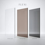 Zuhanyfal Rea Flexi Grey / Black 100 7