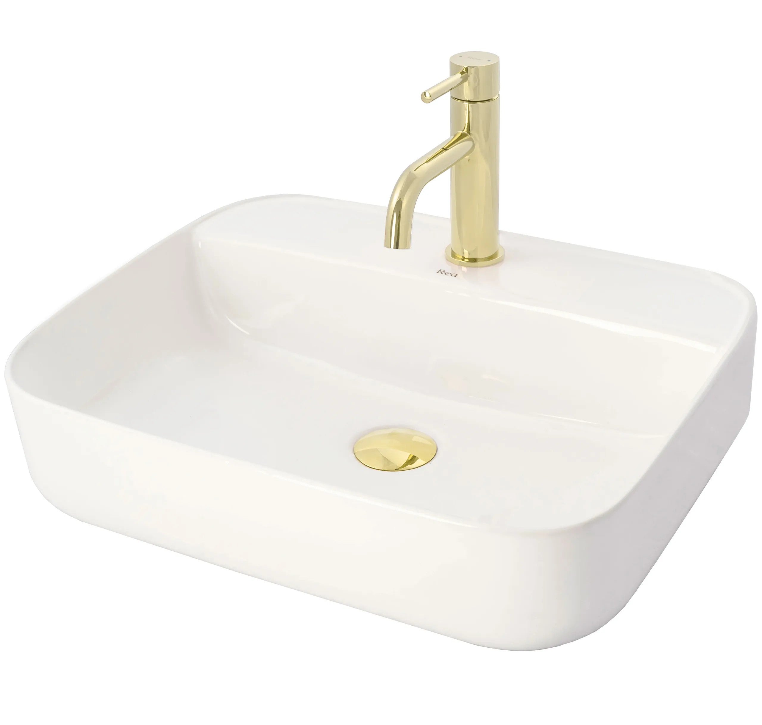 Fürdőszobai Csaptelep Rea Lungo Gold Low 7