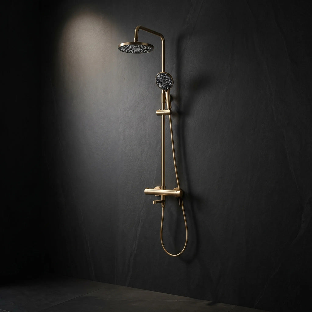 Zuhanyszett Rea Arcos Brush Gold 7