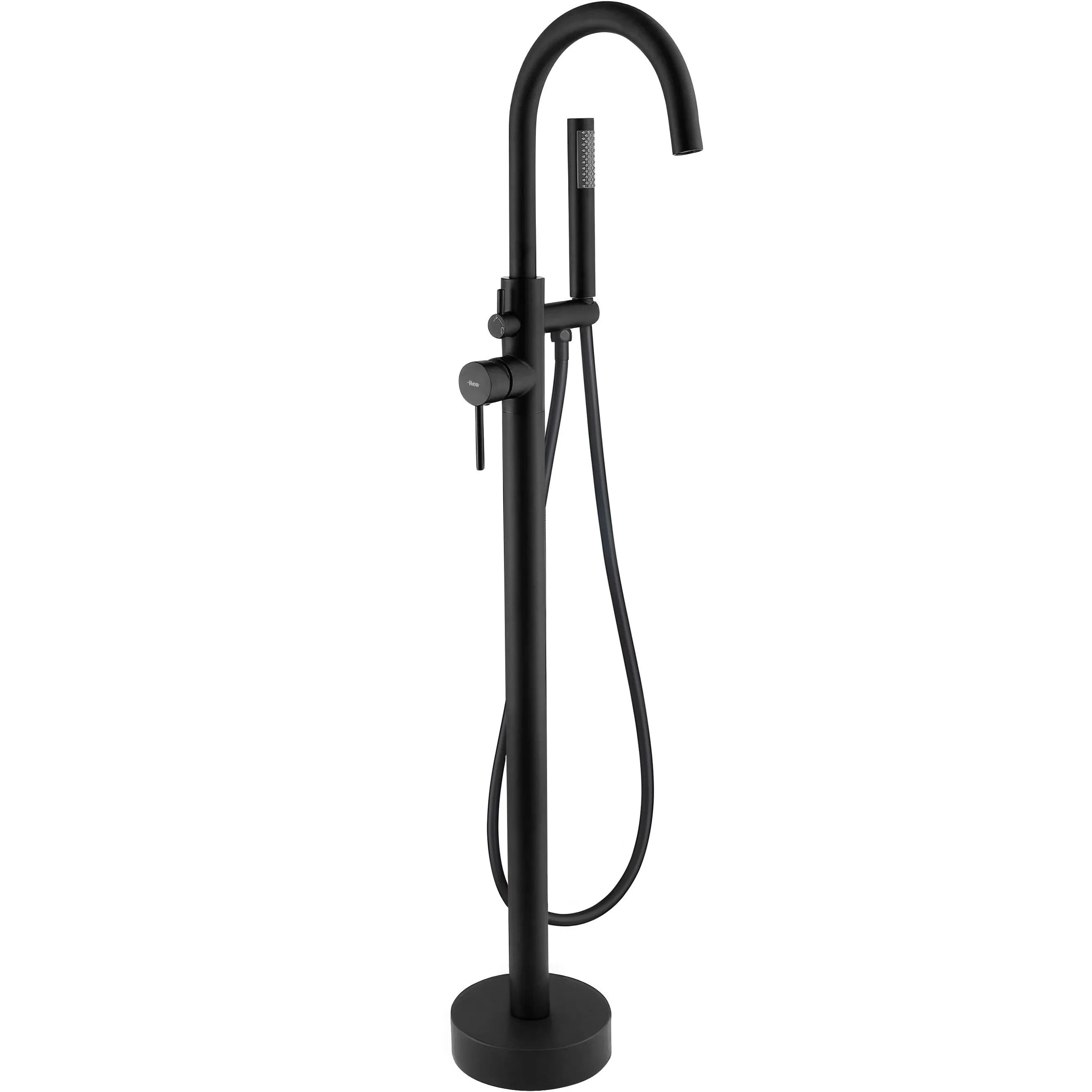 Szabadon Álló Padló Csaptelep Rea Lungo Black 7