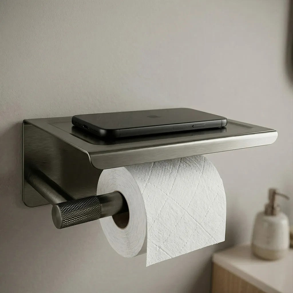 WC-papír Tartó Polccal 6613 Modern Titan 7