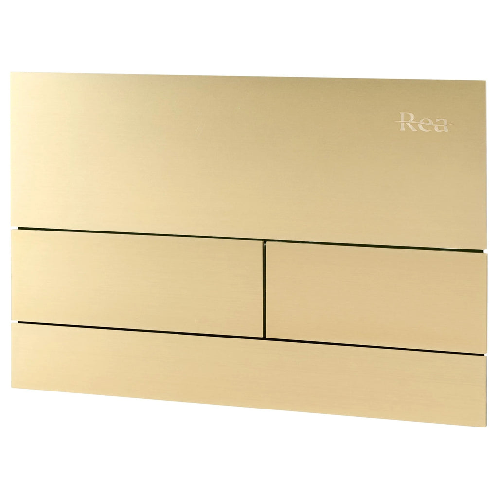 WC Öblítő Gomb Rea T K011A-Q És Slim 024N Gold Brush 7
