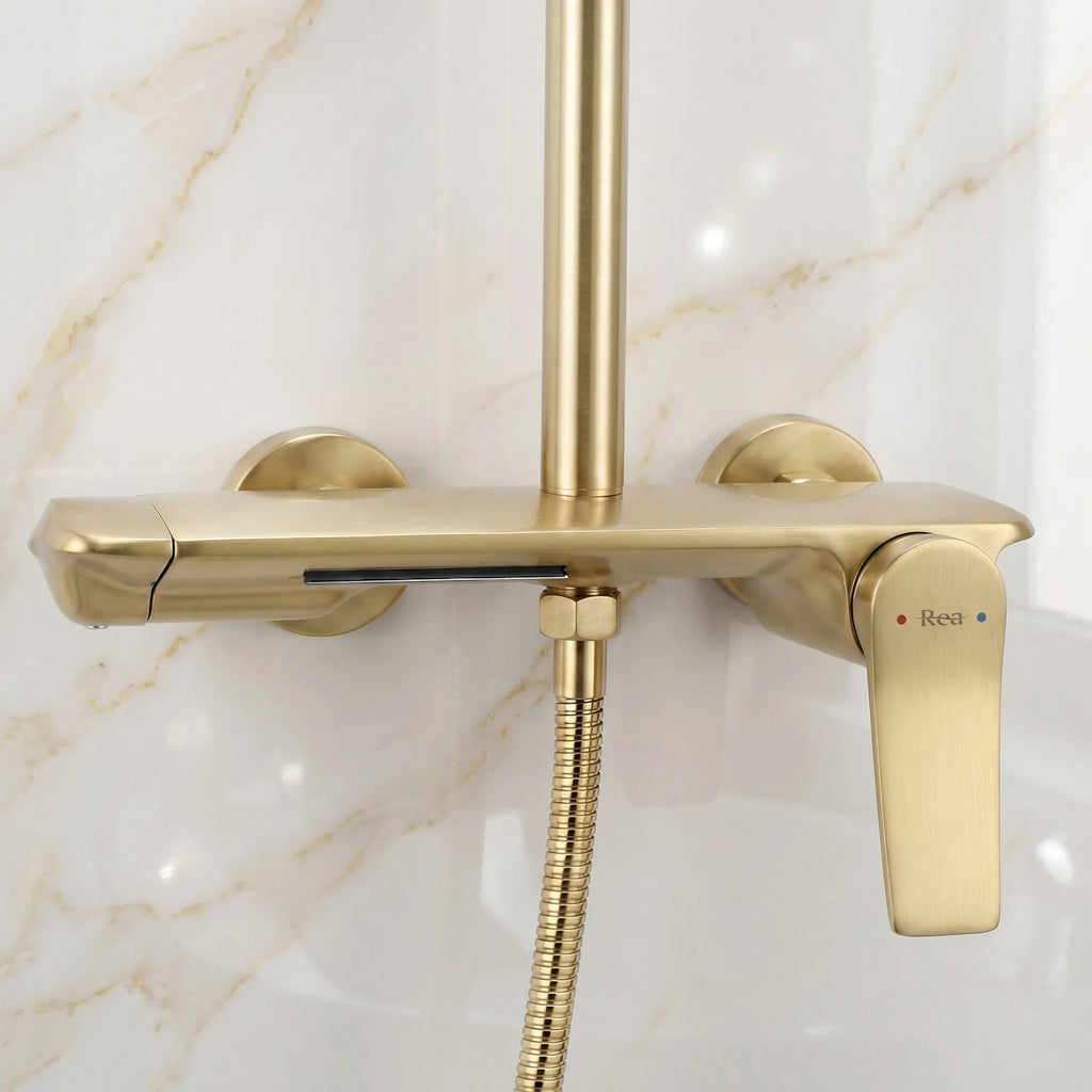 Zuhanyszett Rea Vision Brush Gold 7