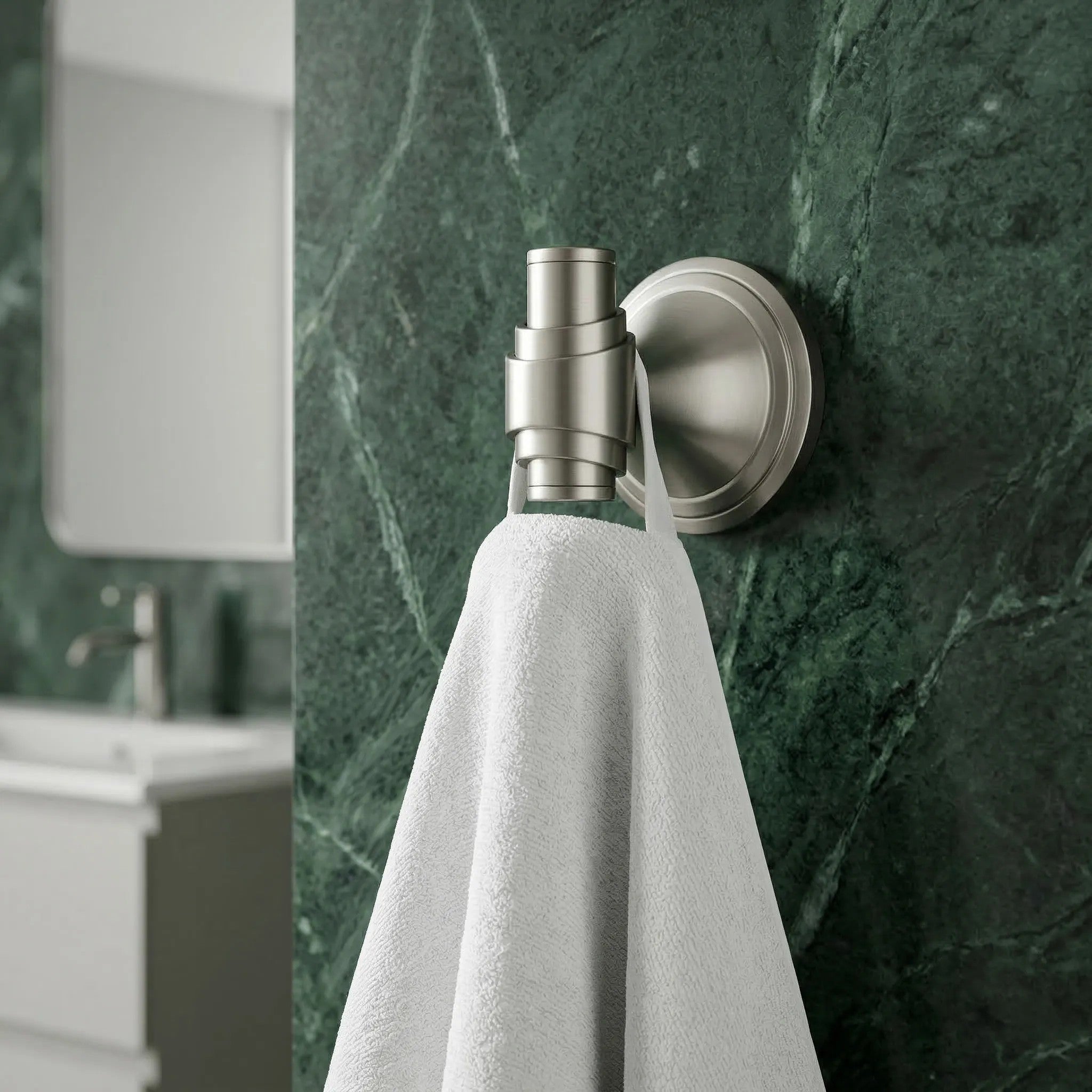 Fürdőszobai Akasztó 1609 Aristo Brushed Nickle 7